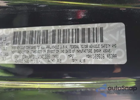 2020 Jeep Wrangler Unlimited Rubicon из США, поврежденный, VIN 1C4HJXFG1LW141335